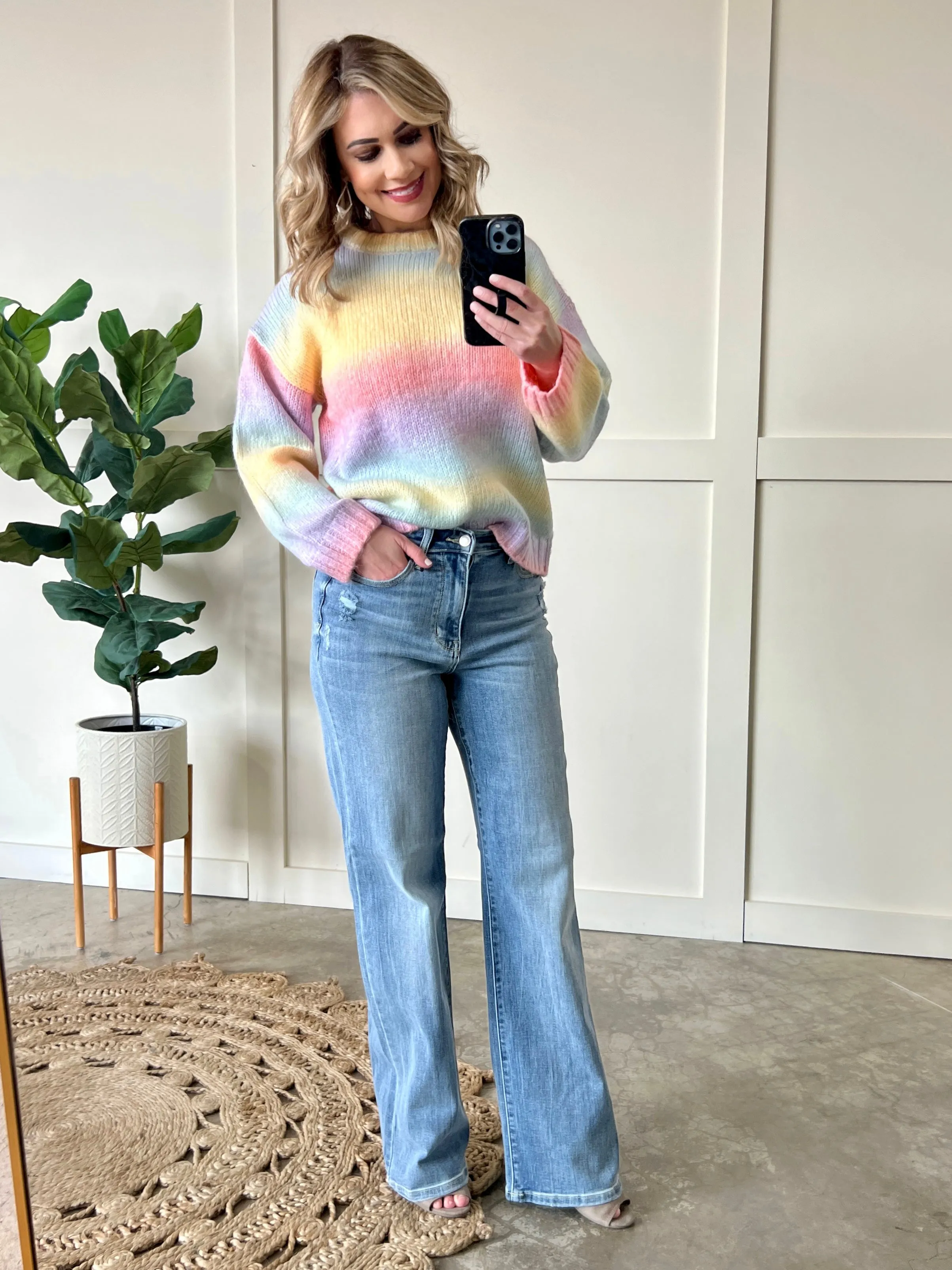 90's Fit High Waisted Judy Blue Jeans