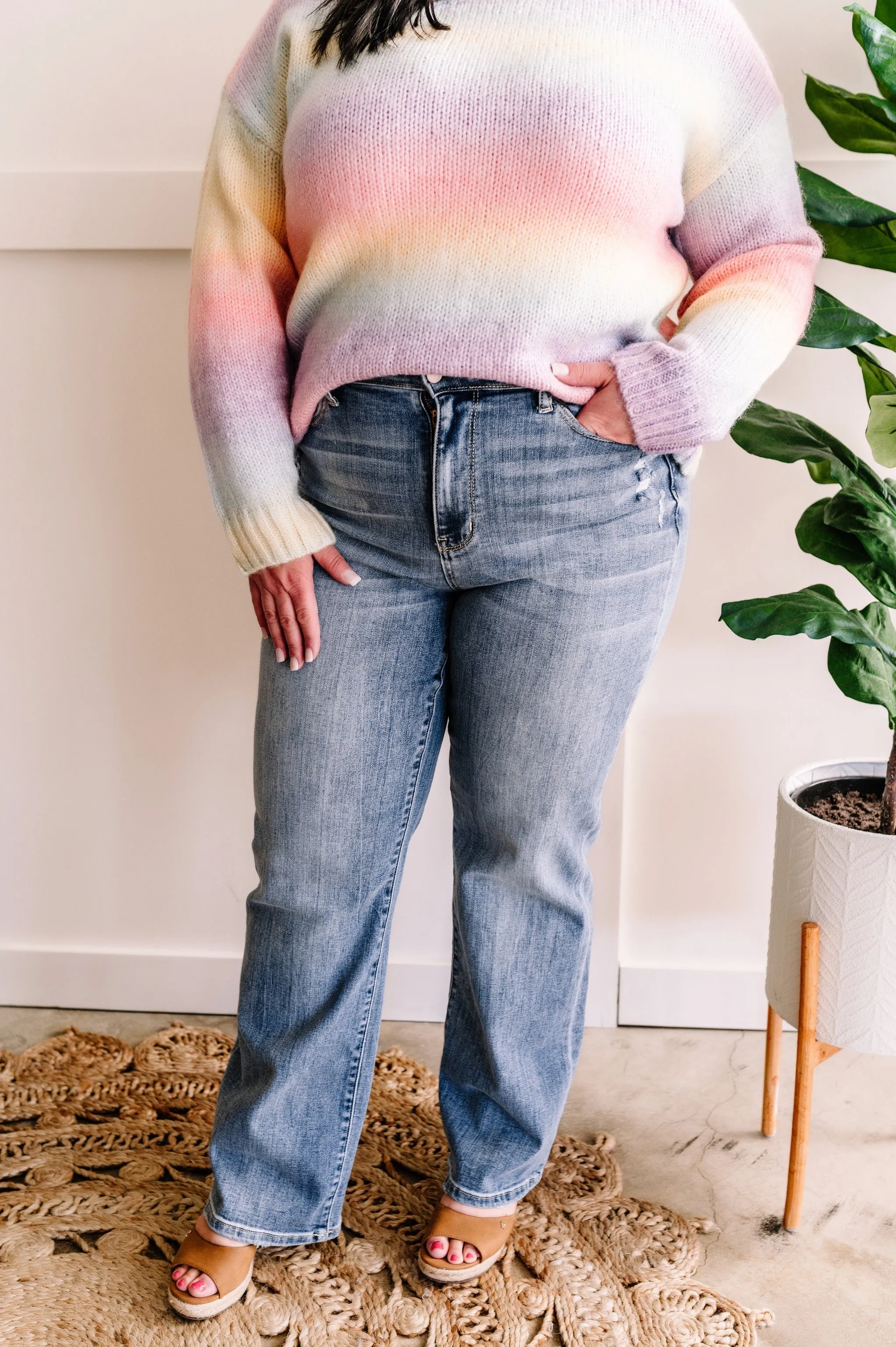 90's Fit High Waisted Judy Blue Jeans