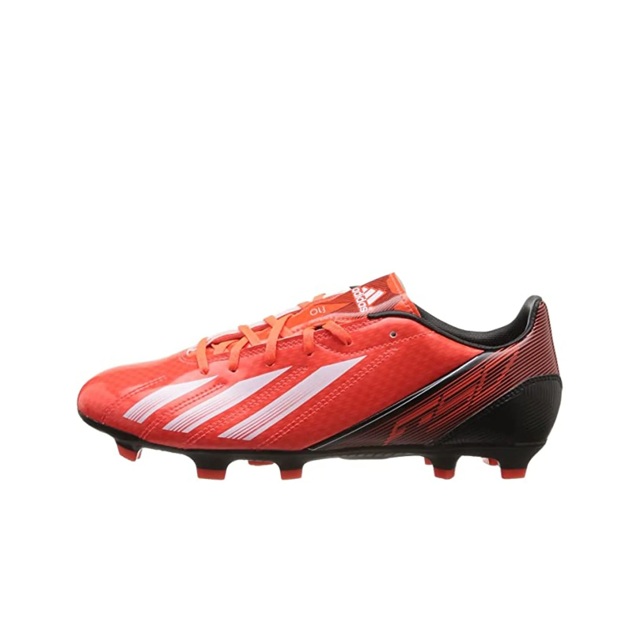 Adidas F10 TRX AG Lace-Up Orange Synthetic Kids Football Boots Q33872