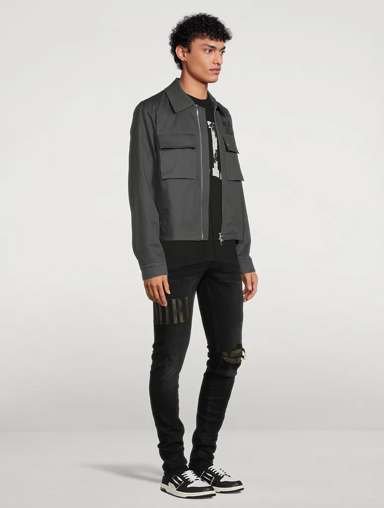 AMIRI Cotton Zip Jacket