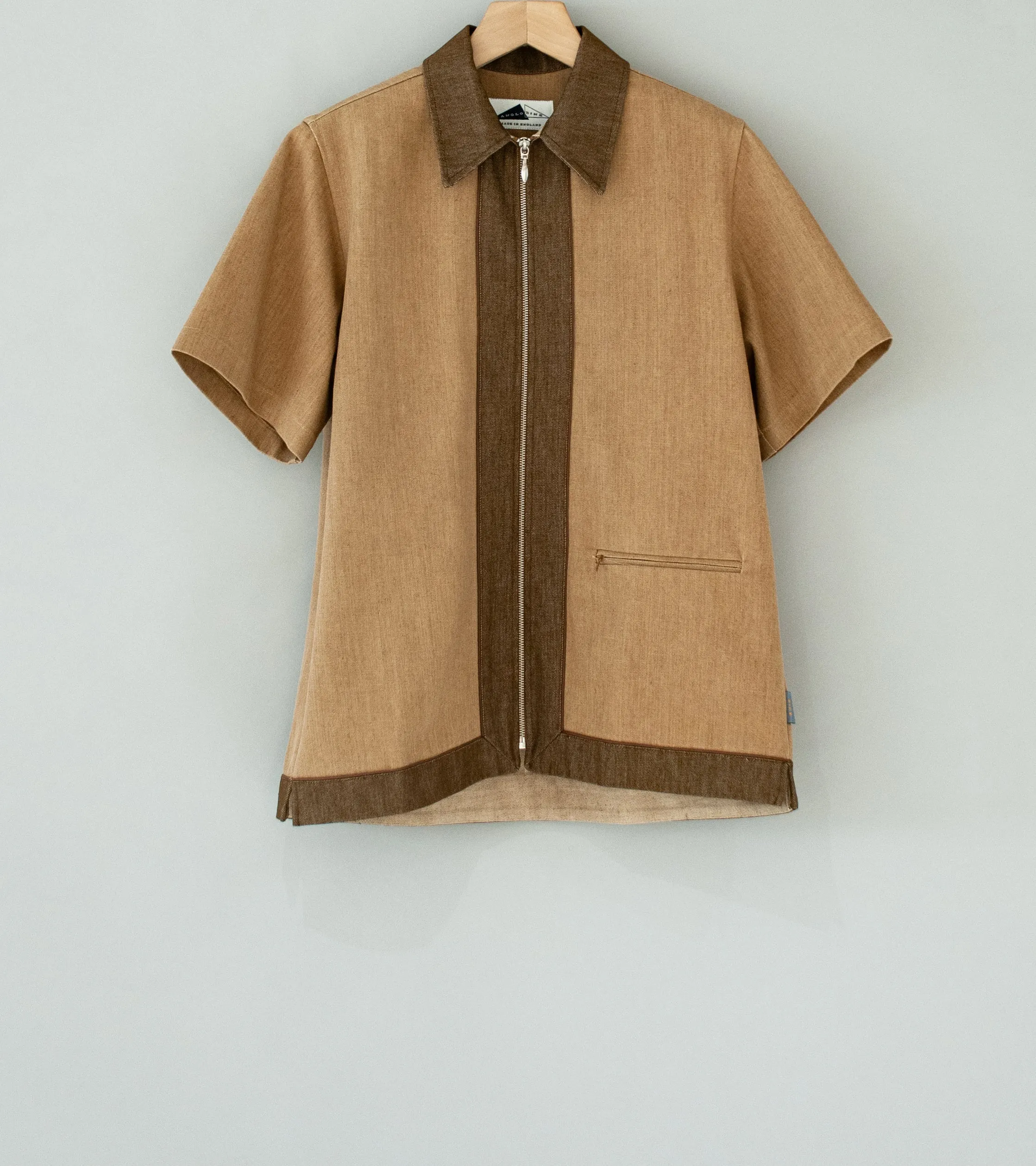 Anglozine 'Nu Yard Shirt' (Toffee / Brown)