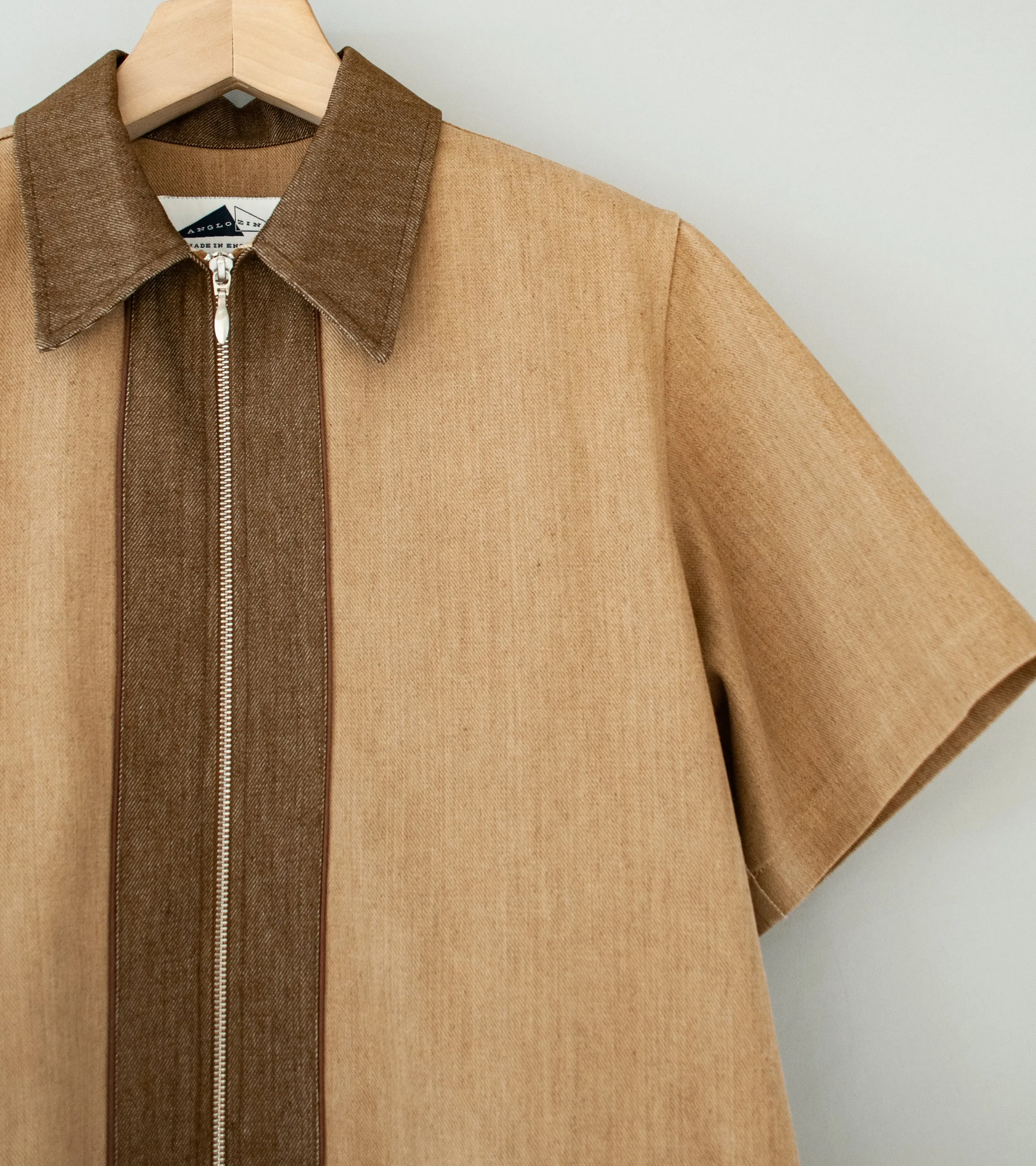 Anglozine 'Nu Yard Shirt' (Toffee / Brown)