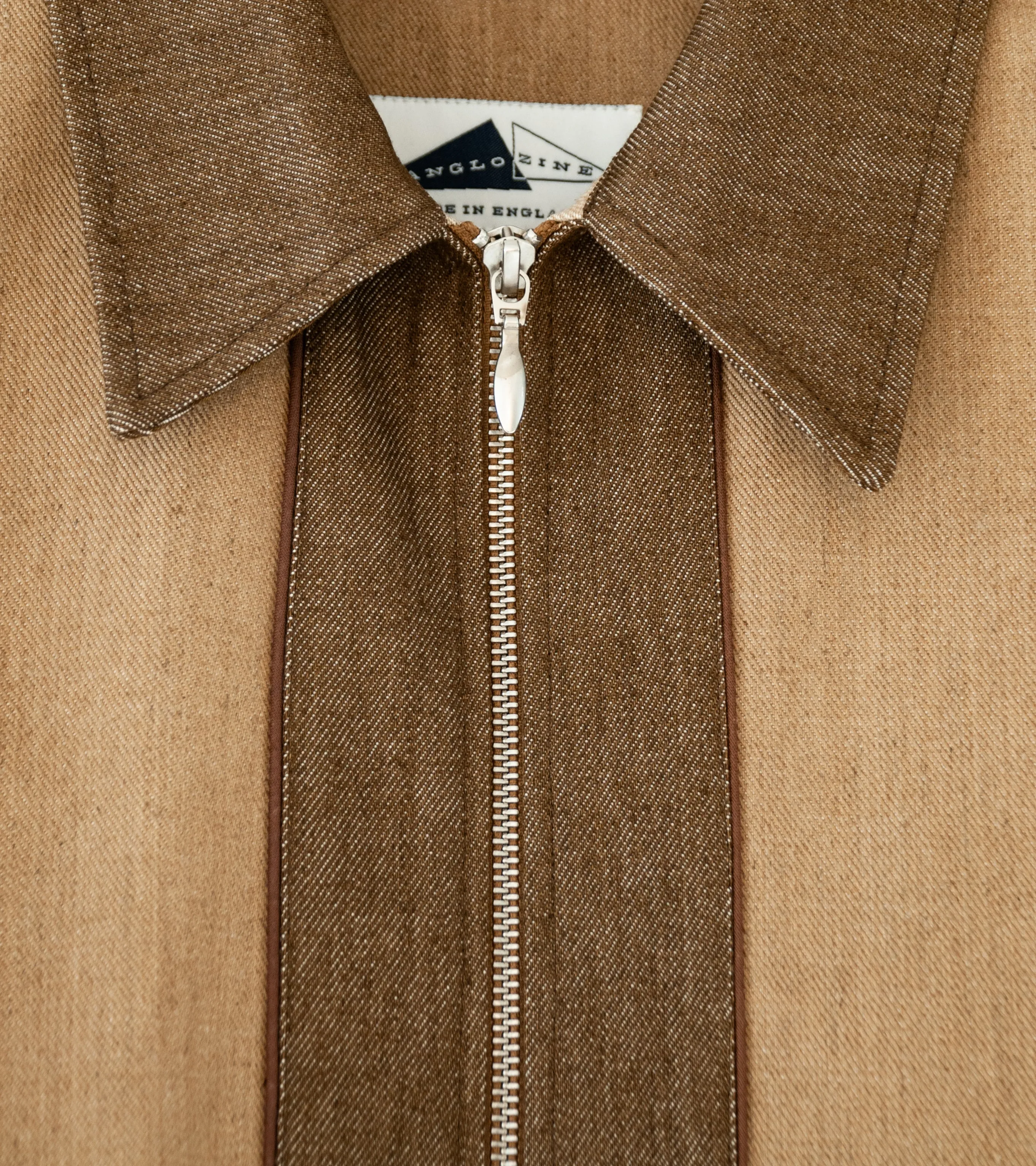 Anglozine 'Nu Yard Shirt' (Toffee / Brown)