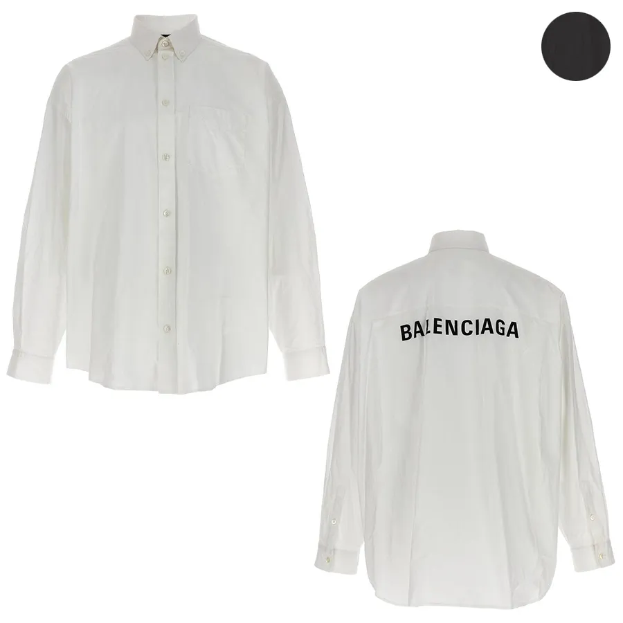 BALENCIAGA  |Men's Shirt Oversized  in Black