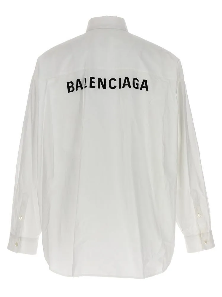 BALENCIAGA  |Men's Shirt Oversized  in Black