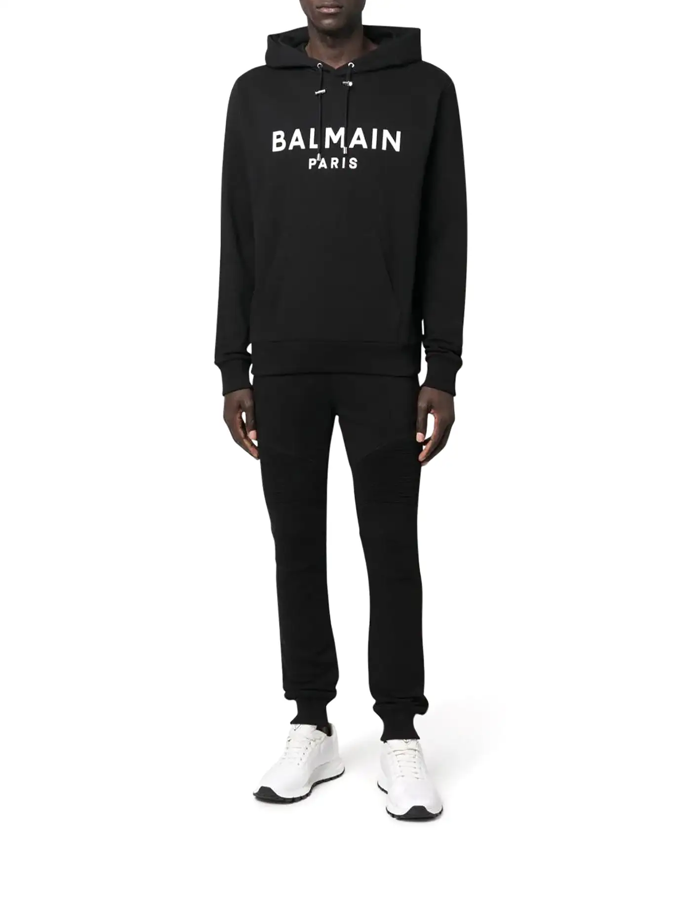 BALMAIN PRINTED HOODIE