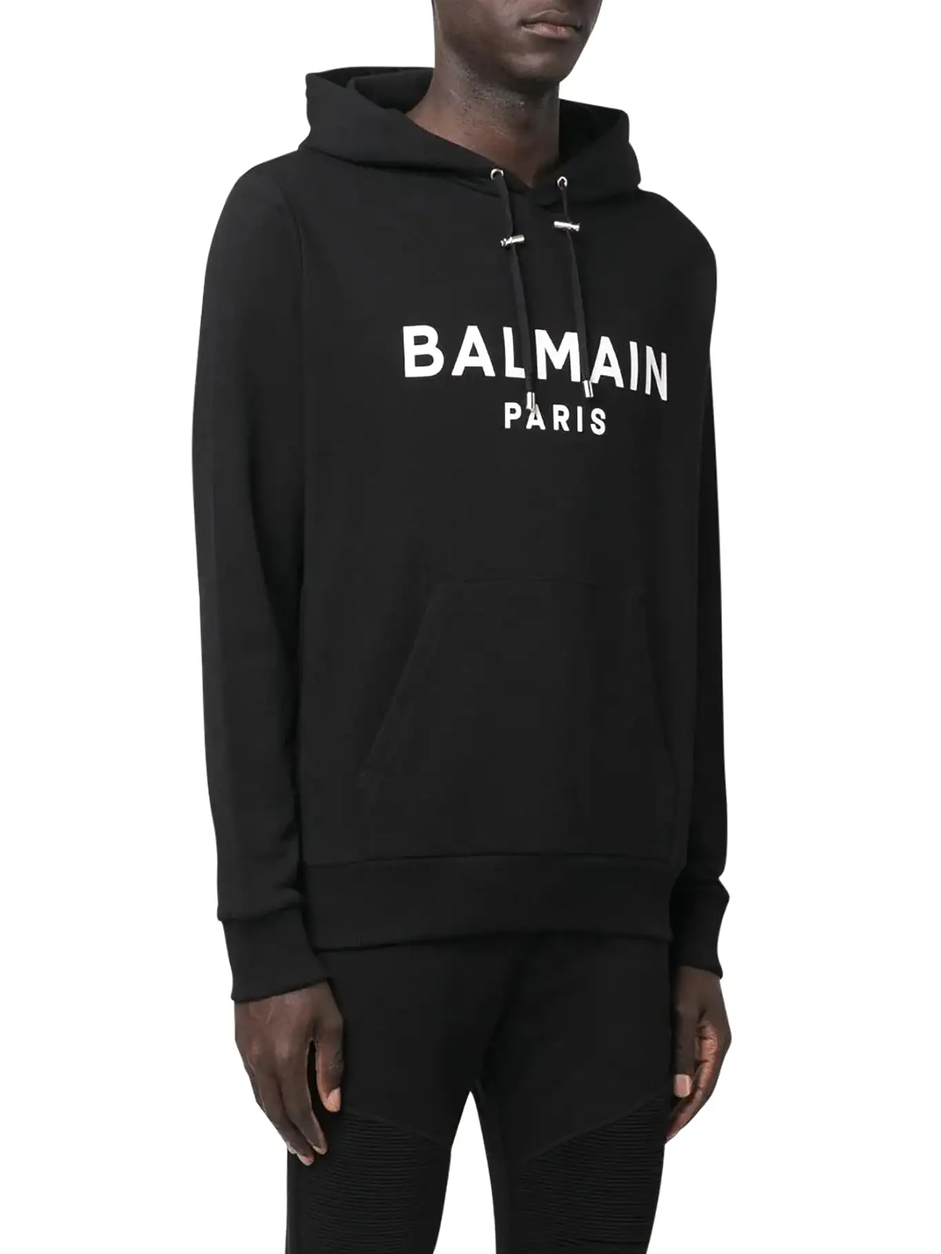 BALMAIN PRINTED HOODIE