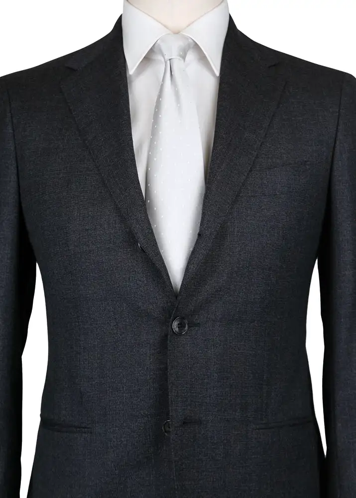 Barba Napoli Charcoal Gray Suit