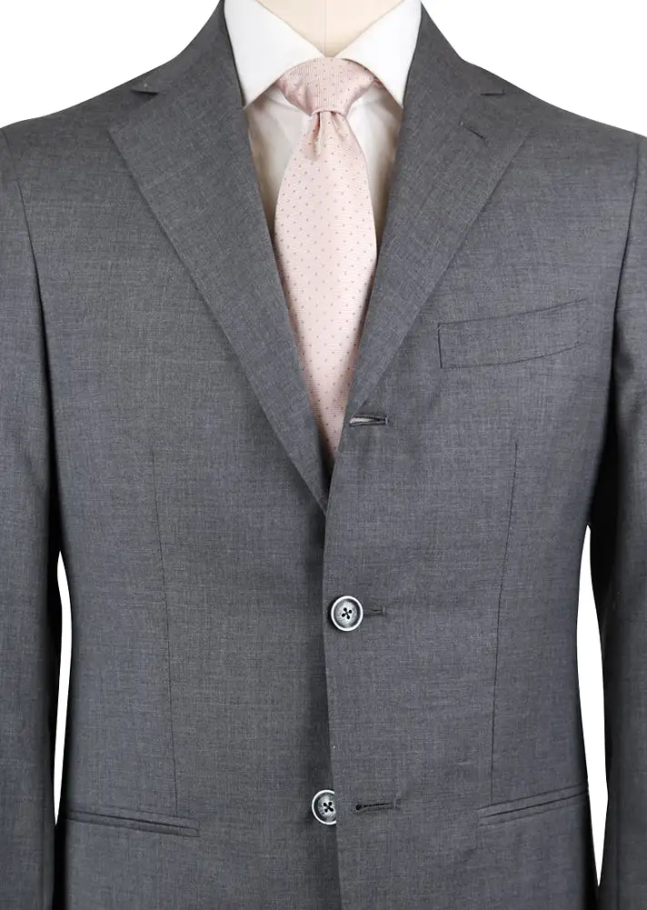 Barba Napoli Light Gray Suit