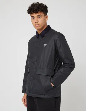 Barbour Beacon Broad Wax Jacket - Navy Blue