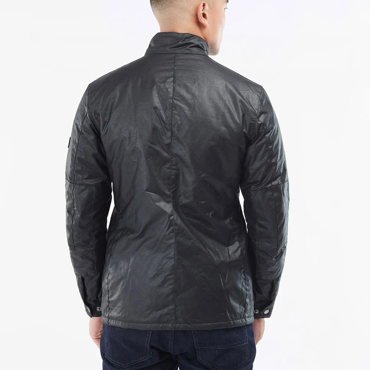 Barbour International - Tourer Duke Wax Jacket in Navy