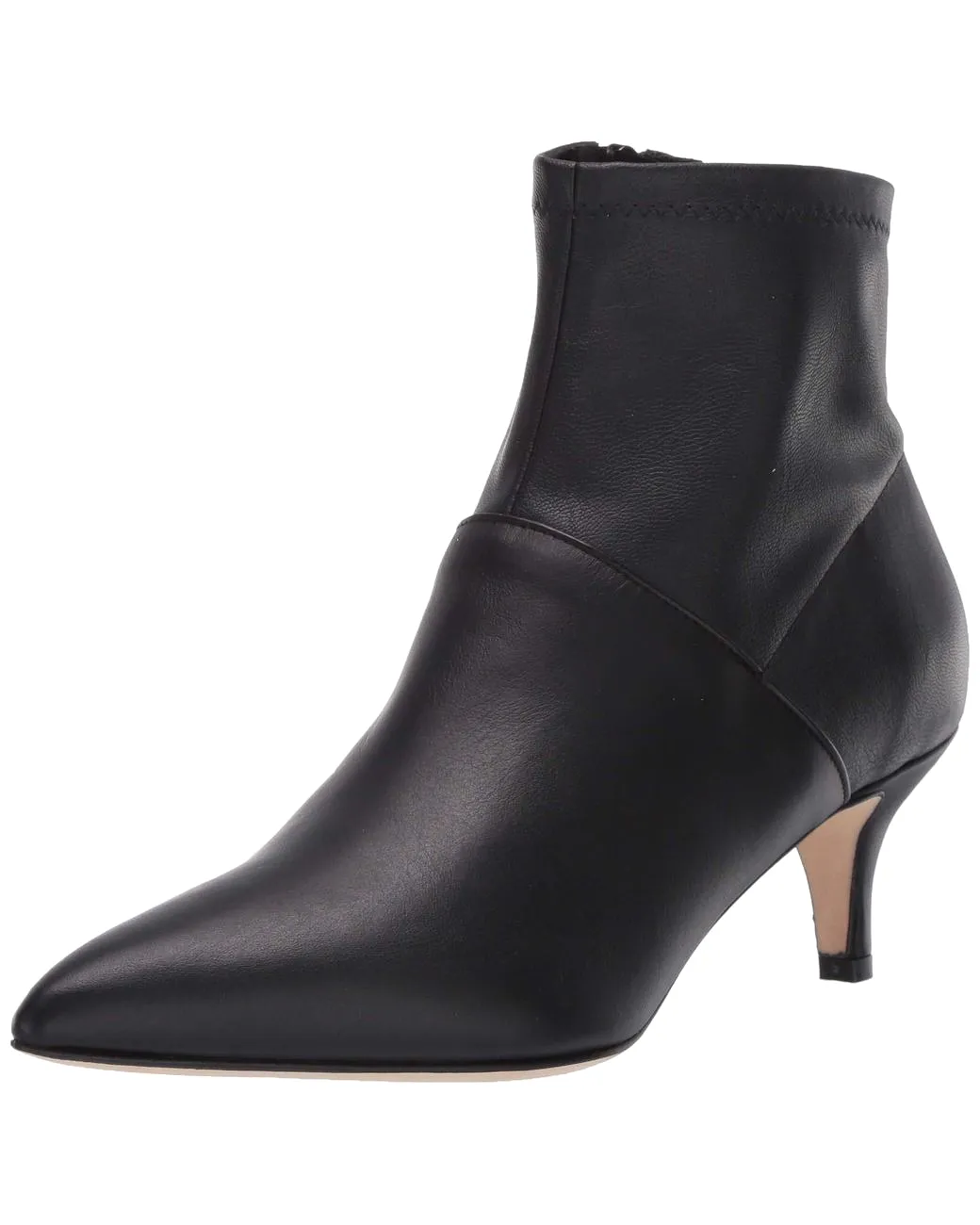 Bettye Muller Women's •Astrid• Ankle Bootie Black Leather 8.5M