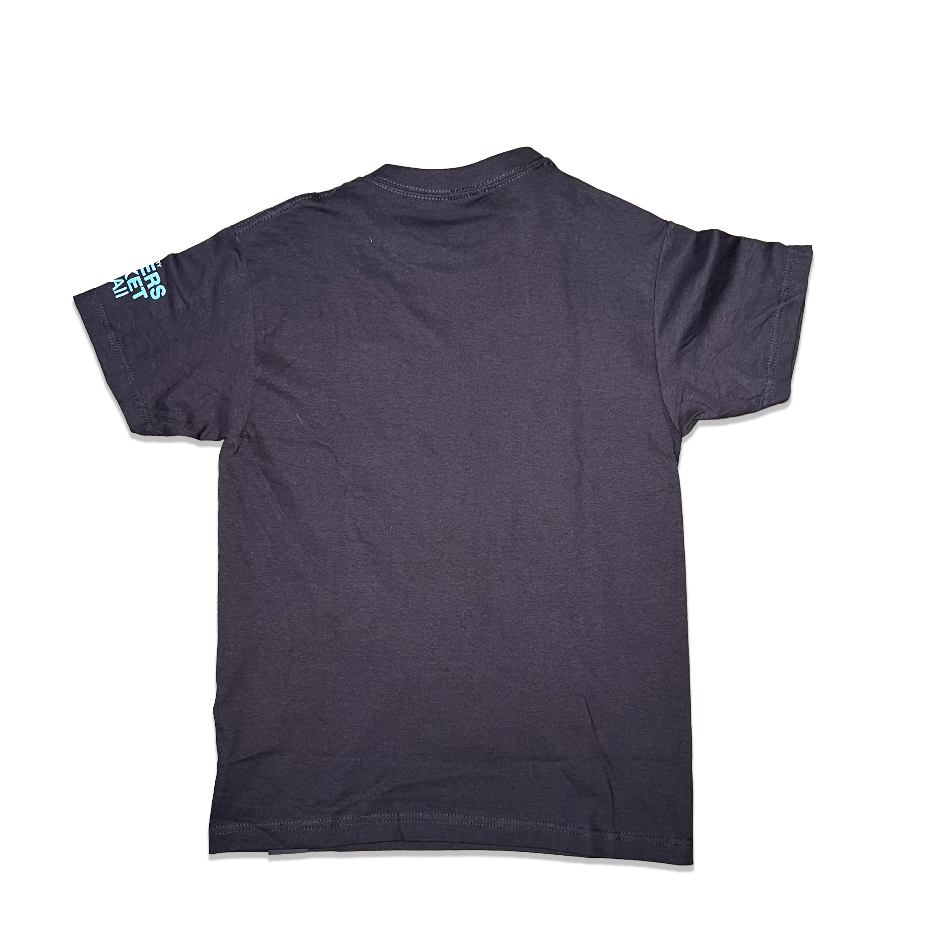 BLACK DENIM POCKET T