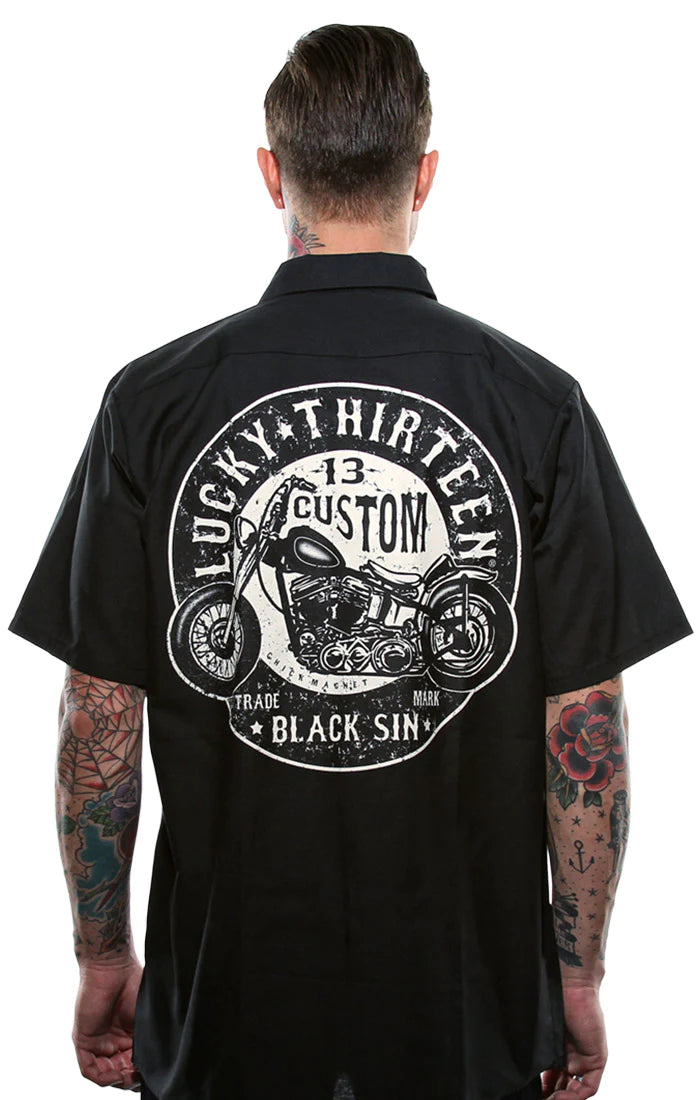 Black Sin Work Shirt