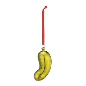 Blown Glass Pickle Ornament