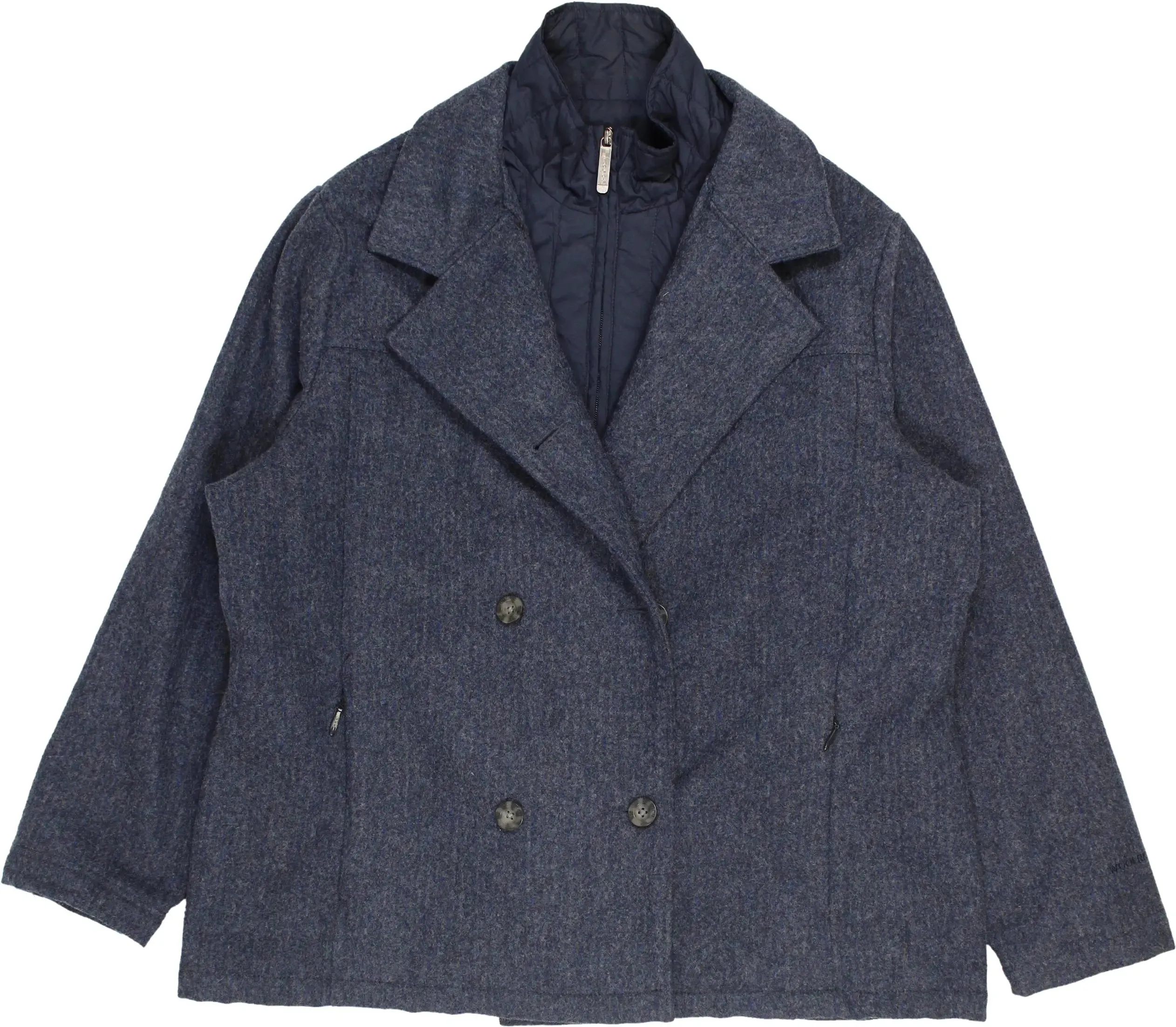 Blue wool jacket | ThriftTale