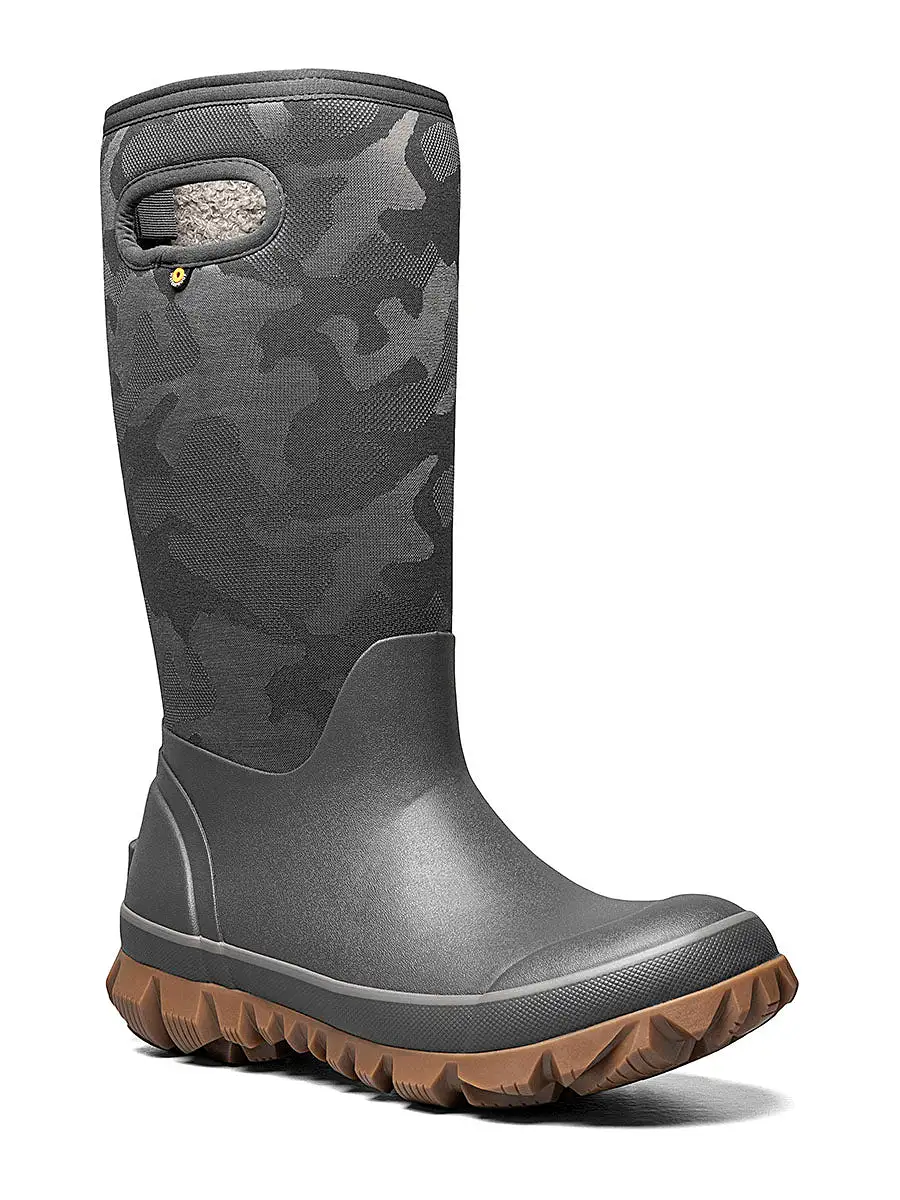 Bogs - Women's Whiteout Tonal Camo Gray Winter Boots