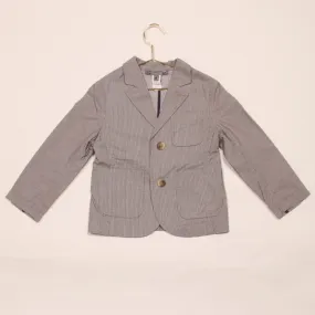 Bonpoint Cotton Stripe Blazer: 3 Years