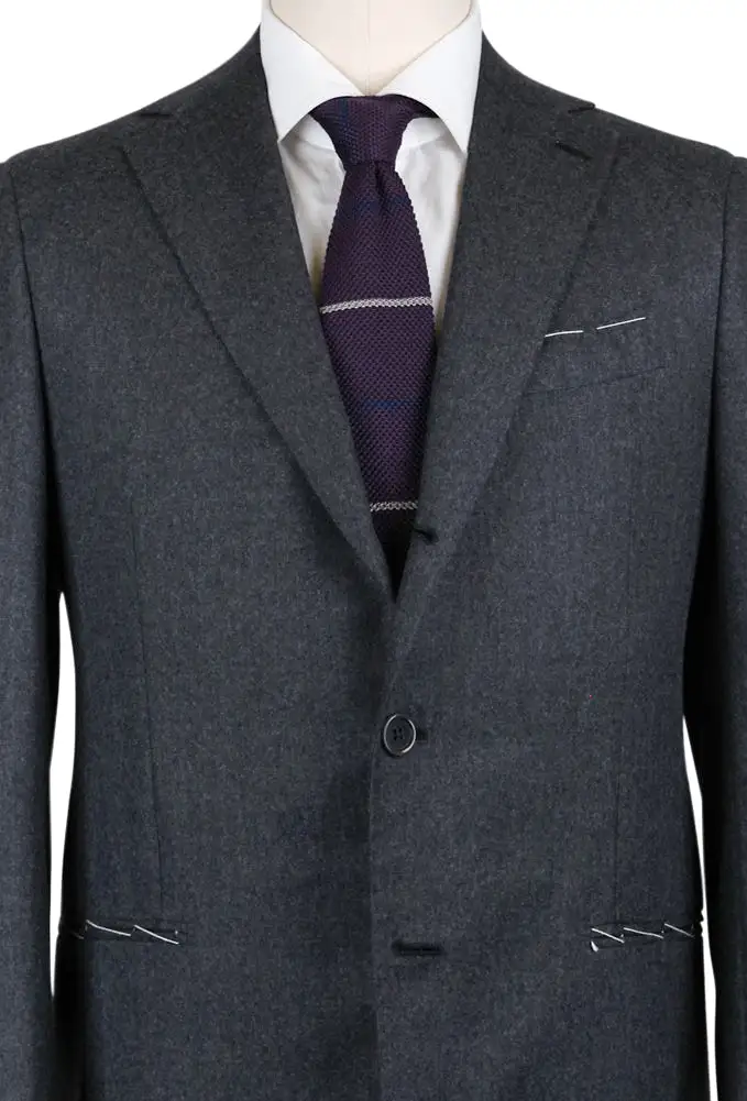 Borrelli Charcoal Gray Suit