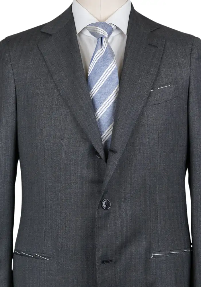 Borrelli Charcoal Gray Suit