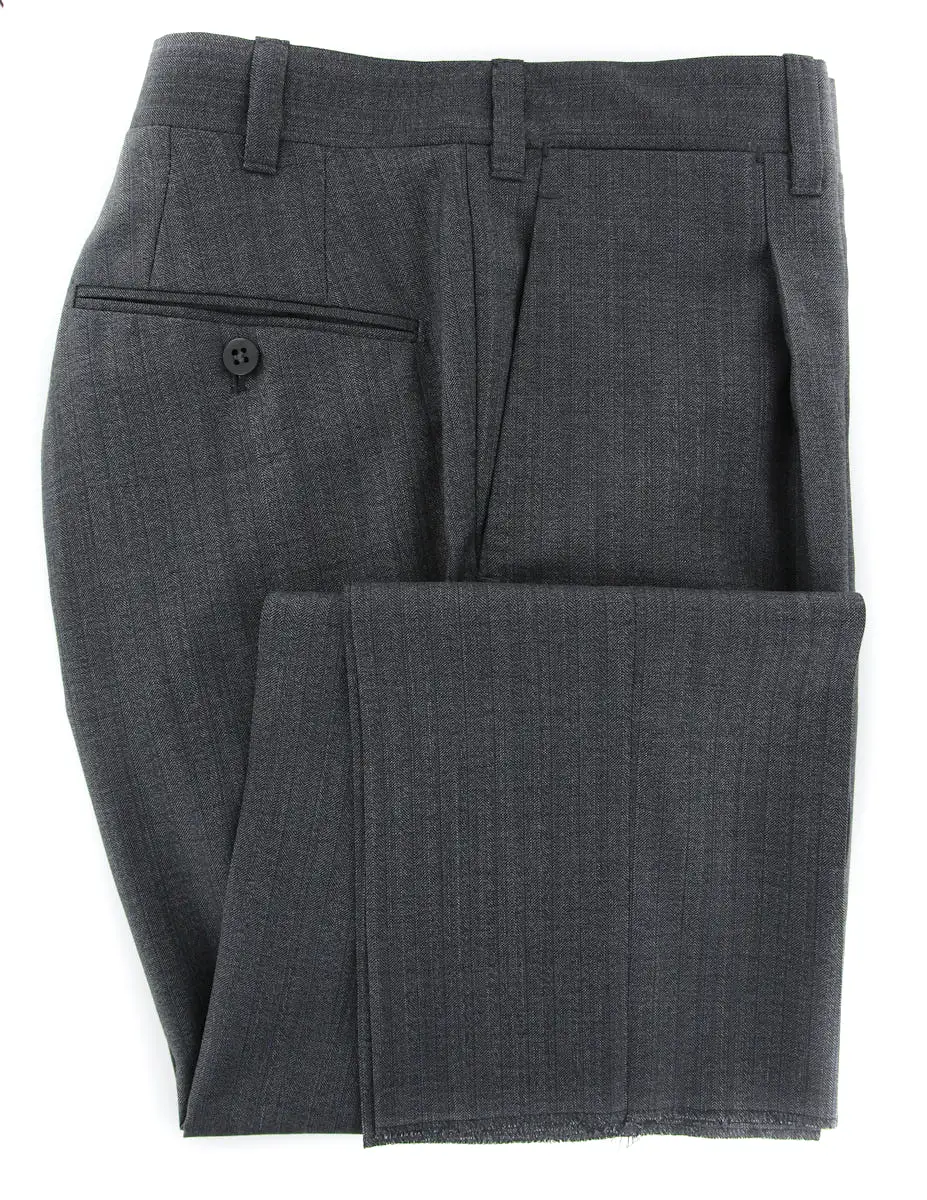 Borrelli Charcoal Gray Suit