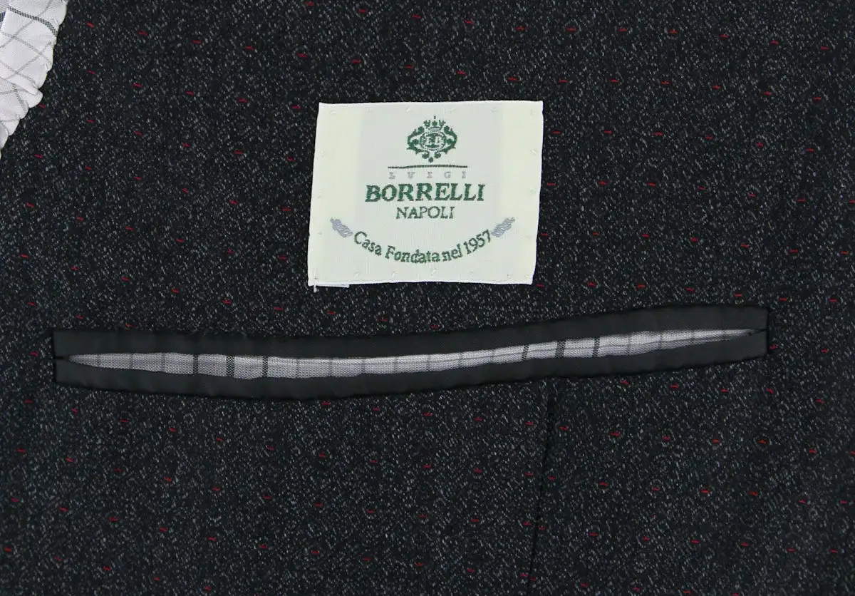 Borrelli Charcoal Gray Suit