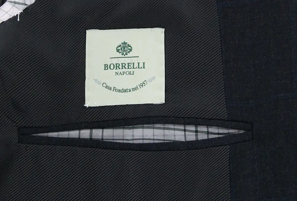 Borrelli Charcoal Gray Suit