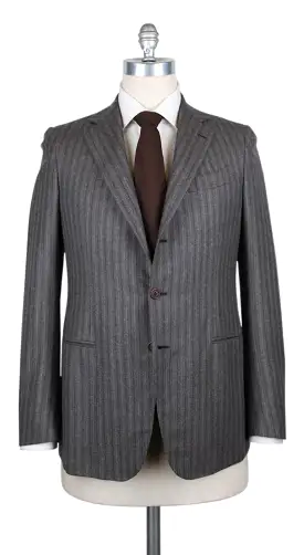 Borrelli Gray Suit