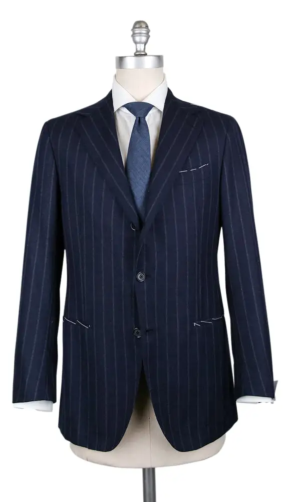 Borrelli Midnight Navy Blue Suit