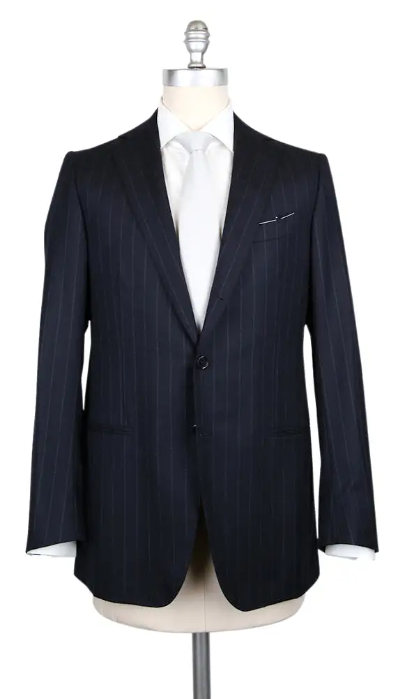 Borrelli Midnight Navy Blue Suit