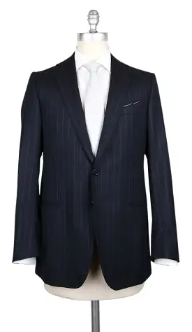 Borrelli Midnight Navy Blue Suit