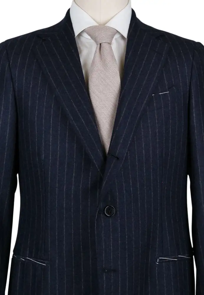 Borrelli Midnight Navy Blue Suit