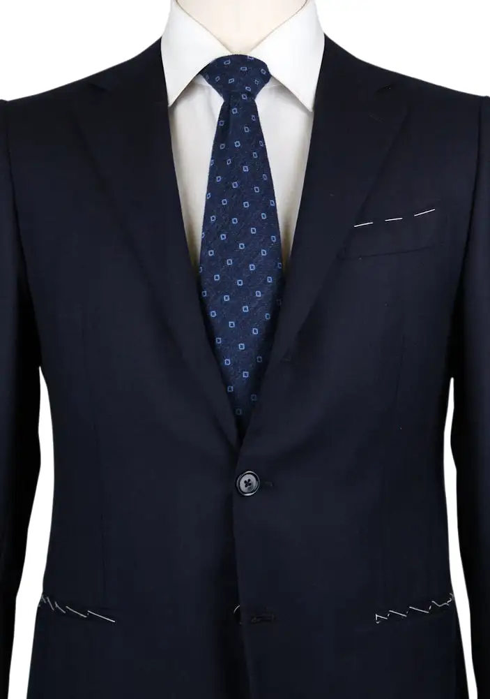 Borrelli Midnight Navy Blue Suit