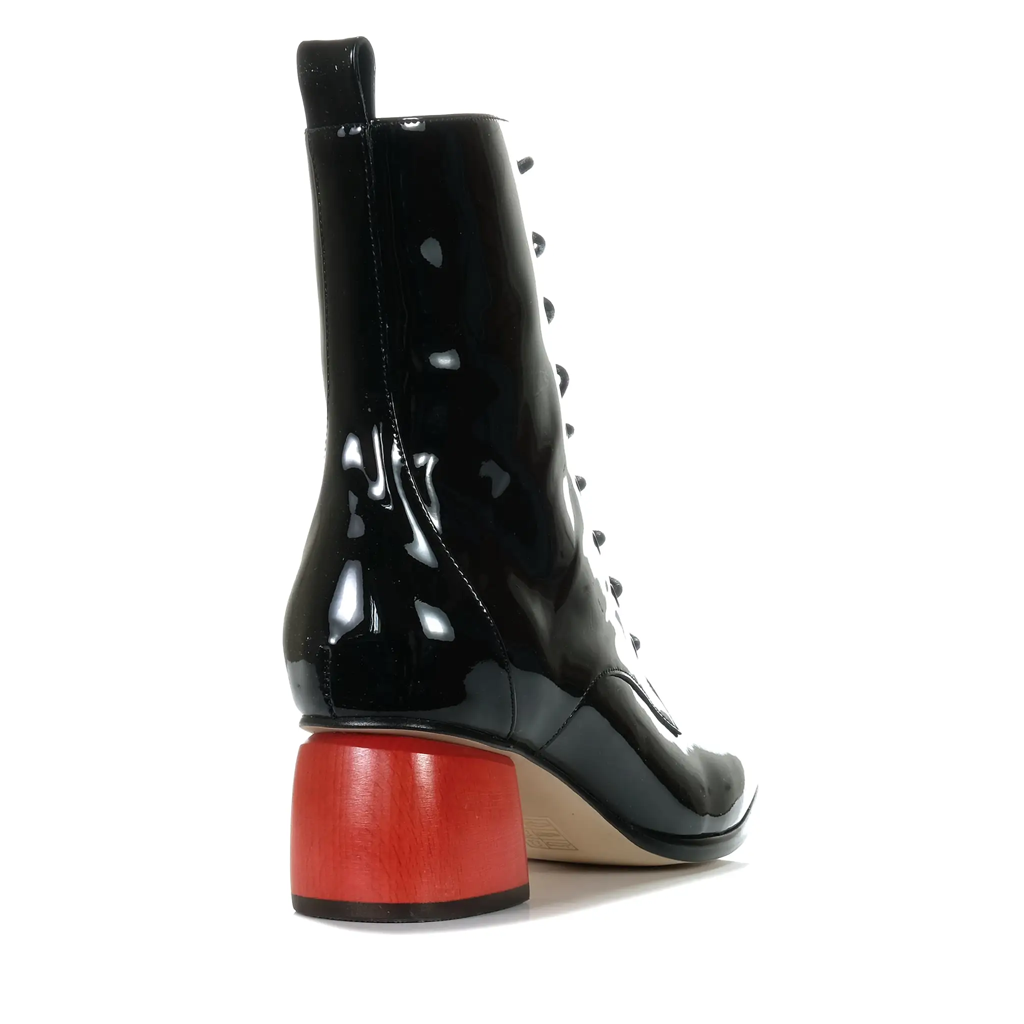 Bresley Pringle Black Patent/Red