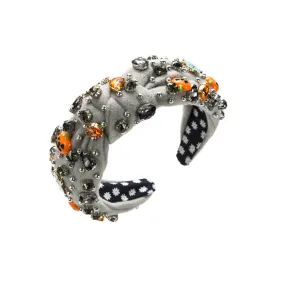 Bridgette Halloween Designer Headbands in Grey