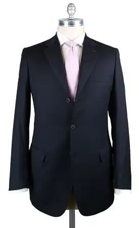 Brioni Midnight Navy Blue Suit