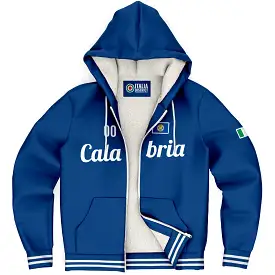 Calabria Microfleece Zip-Up Hoodie - Custom Name + Number