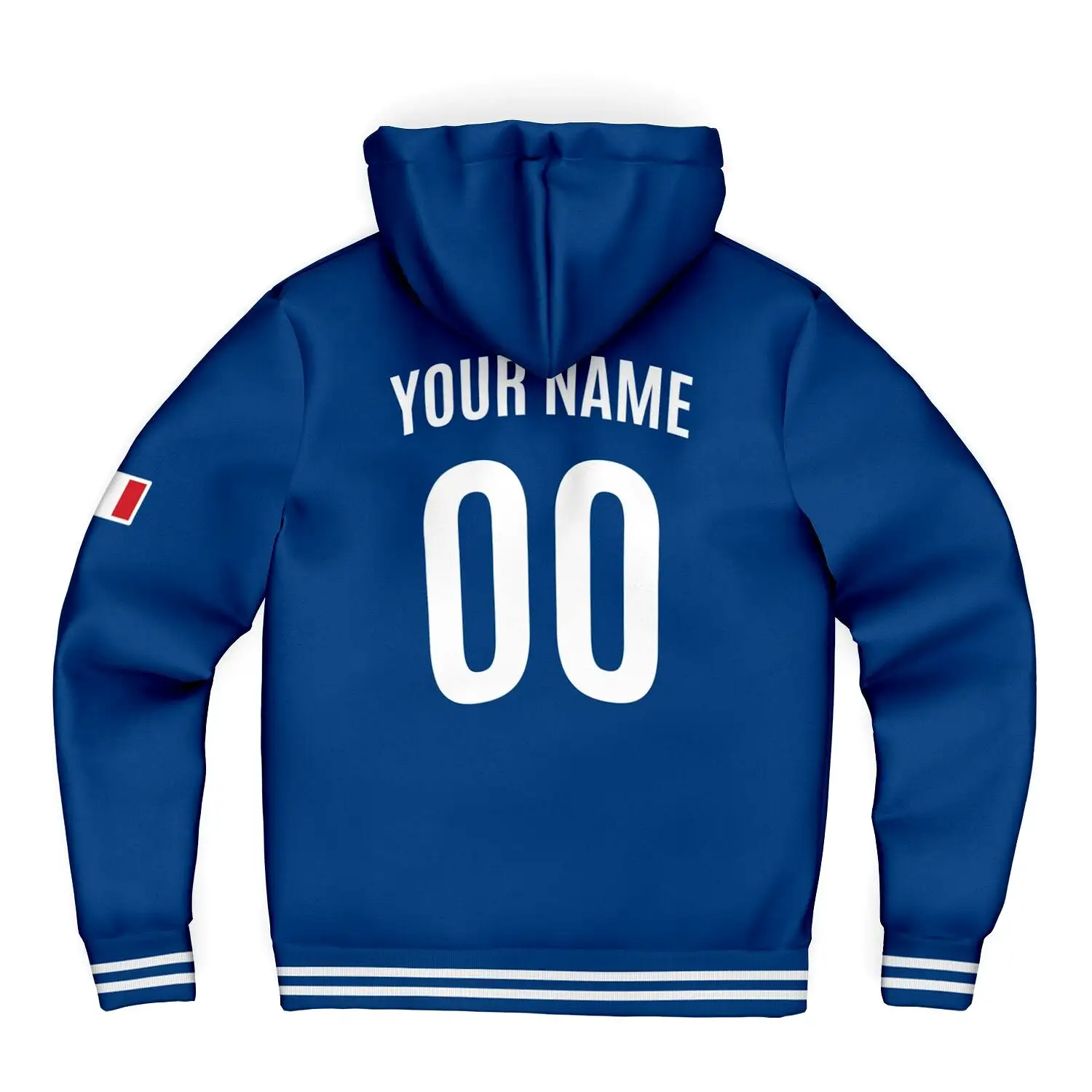 Calabria Microfleece Zip-Up Hoodie - Custom Name + Number