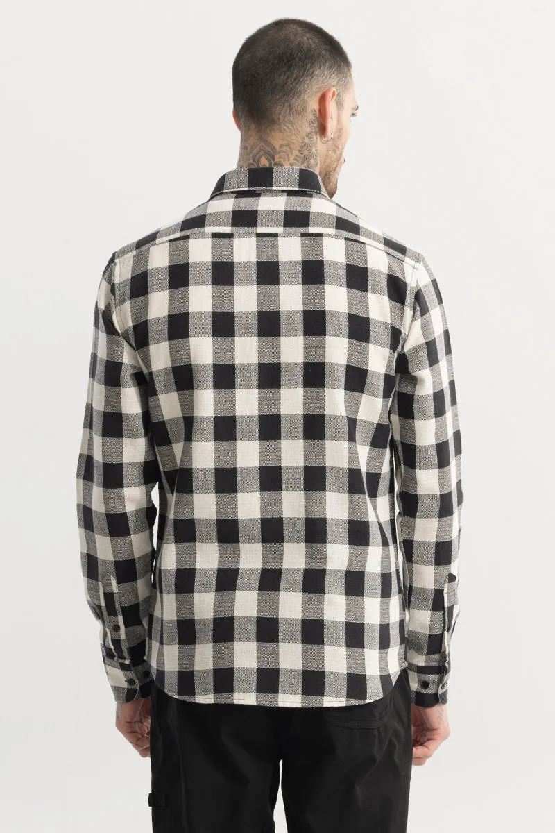 Chess Square Black Checks Shirt