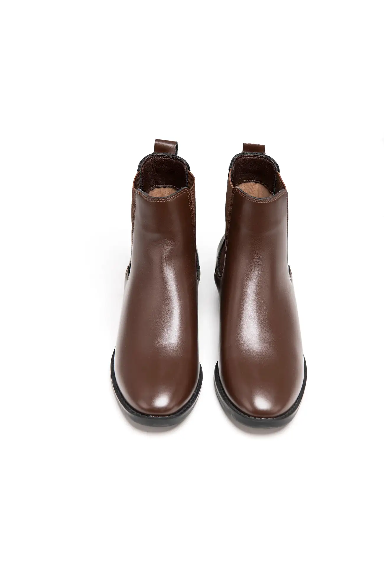 CLASSIC BROWN LOW ANKLE BOOTS