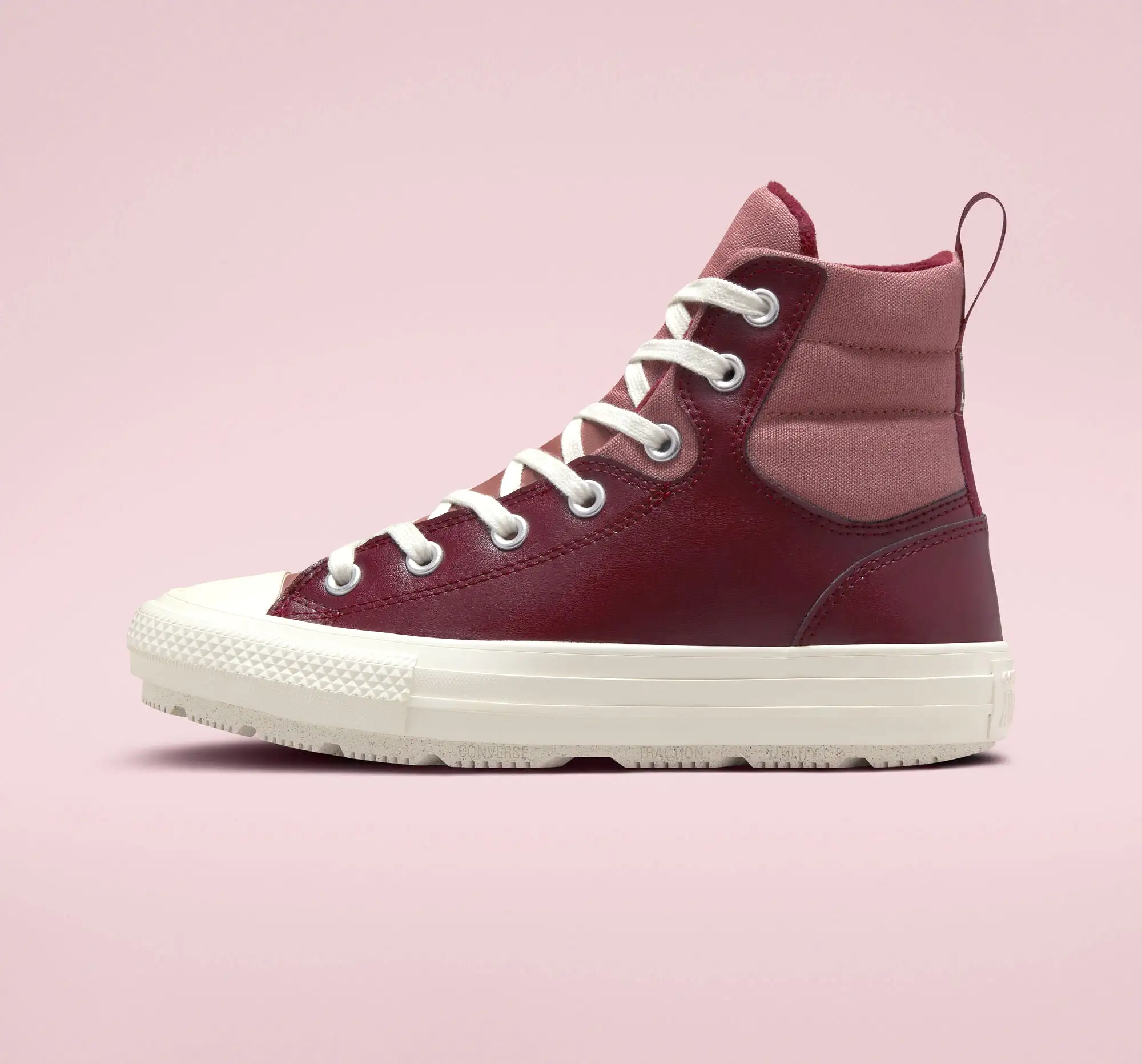 Converse - Women's Berkshire Hi Top Dark Beetroot/Saddle/Egret A00914C