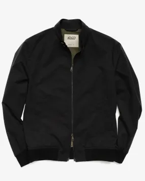 COTTON/NLYON ZIP JACKET NAVY