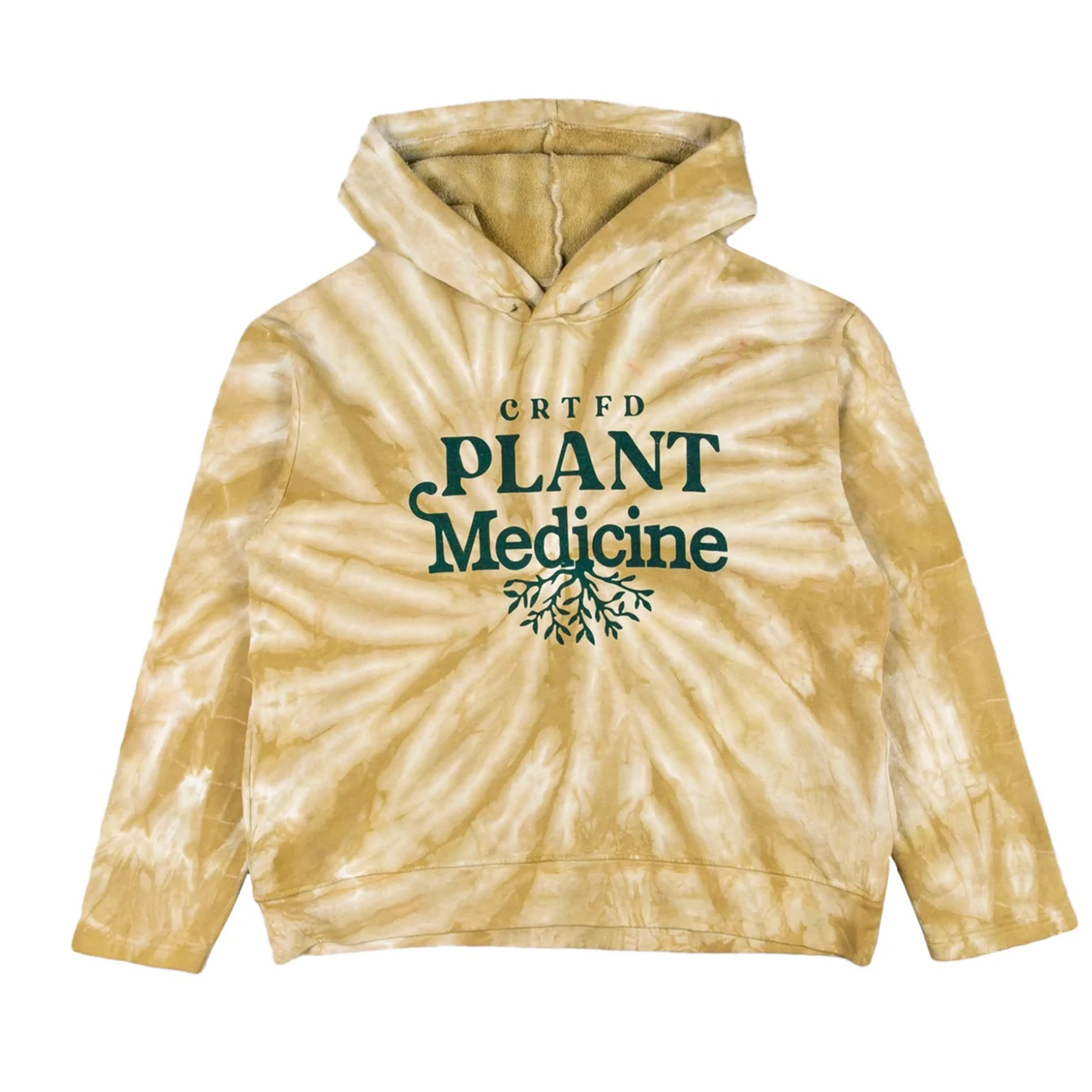 CRFTD Plant Medicine Tie Dye Pullover Hoodie