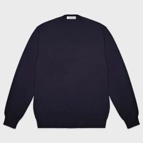 Cruciani Cashmere Sweater Crewneck Blue