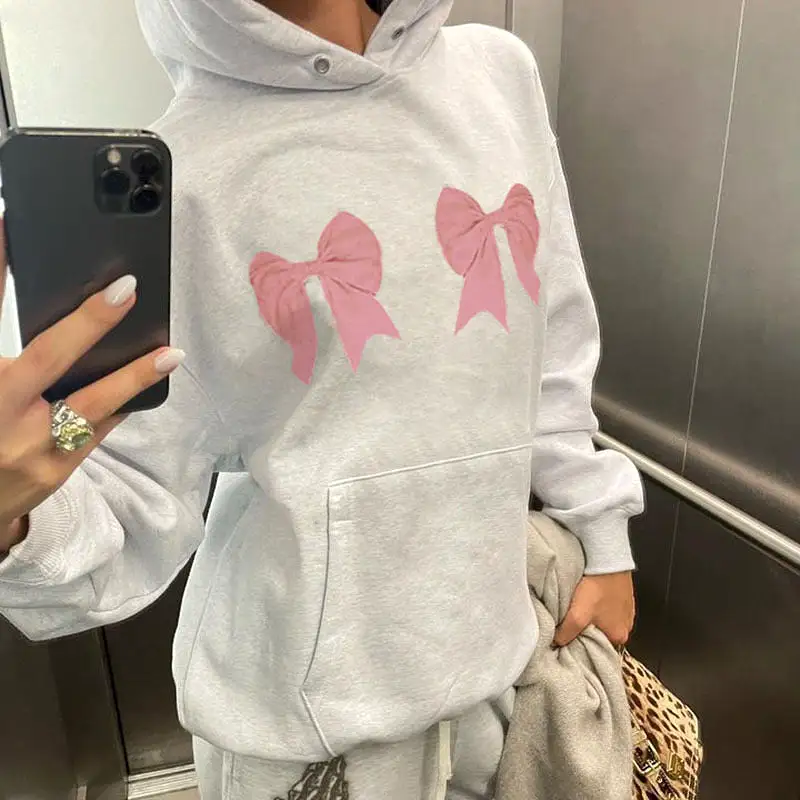 Double Ribbon Hoodie