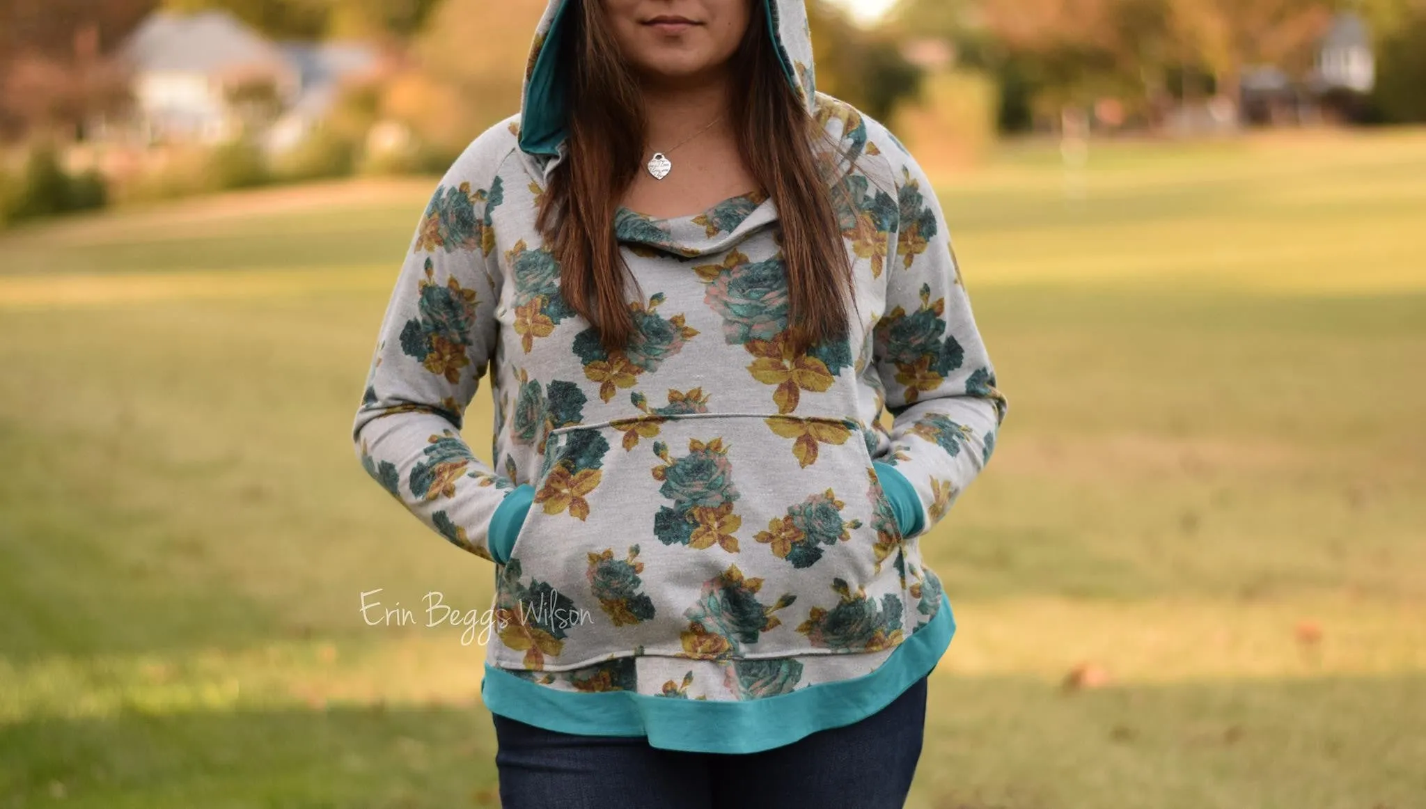 Driftwood Hoodie PDF Pattern Women XS-XXXL