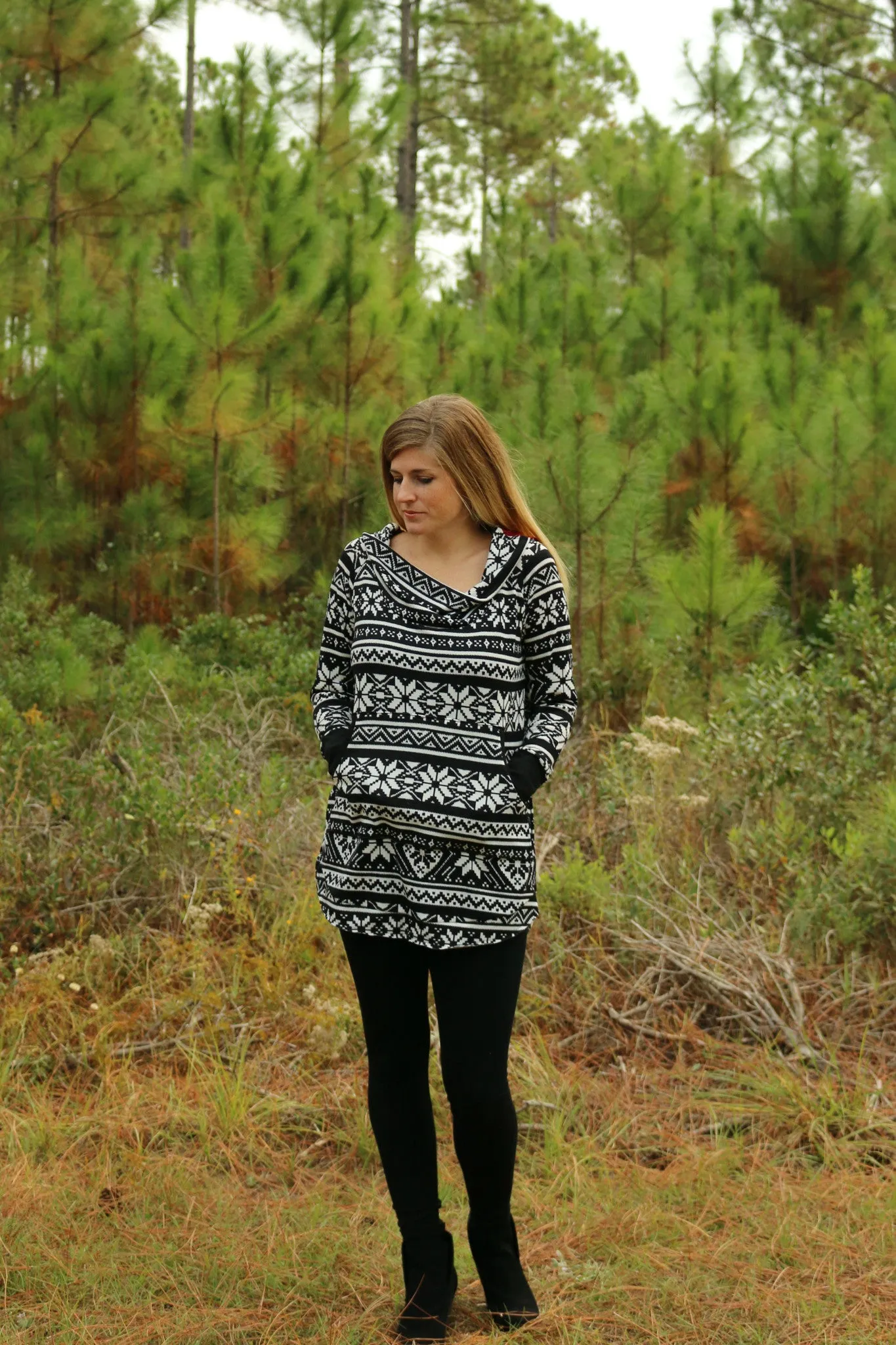 Driftwood Hoodie PDF Pattern Women XS-XXXL