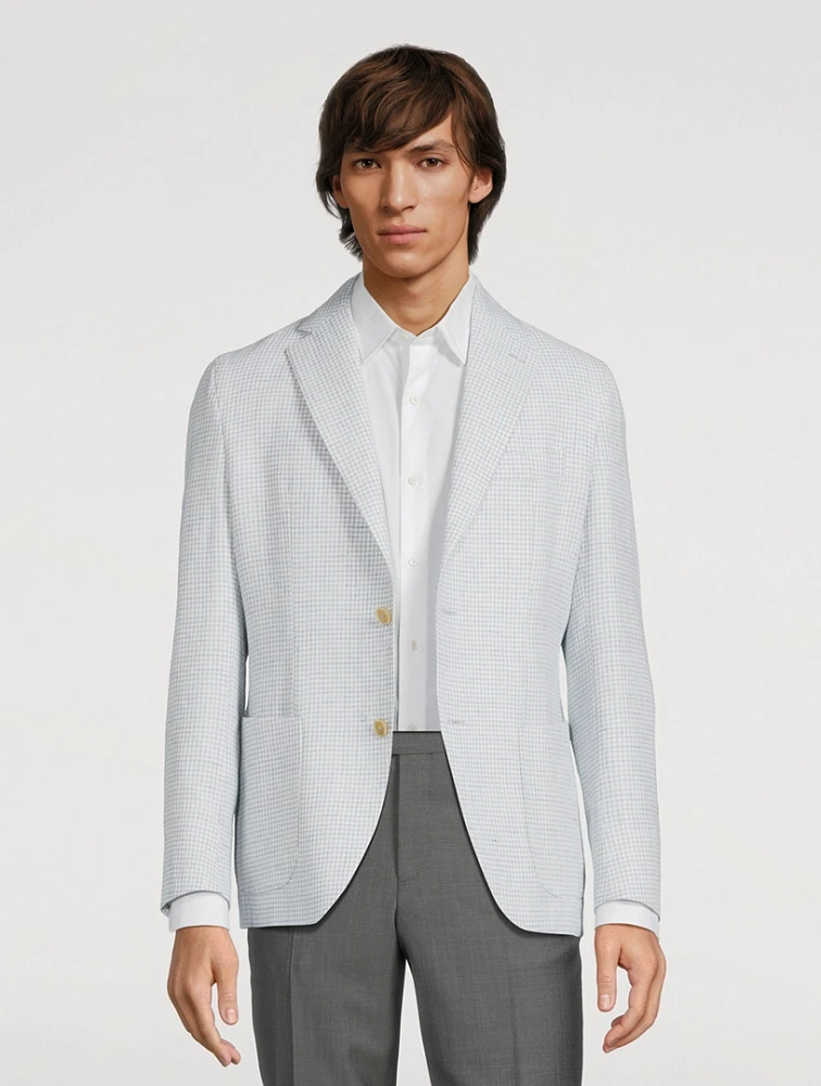 ELEVENTY Linen And Wool Jacket