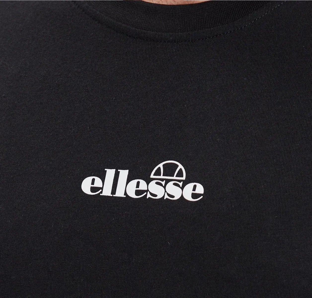 Ellesse Ollio Crew Neck T-Shirt Black