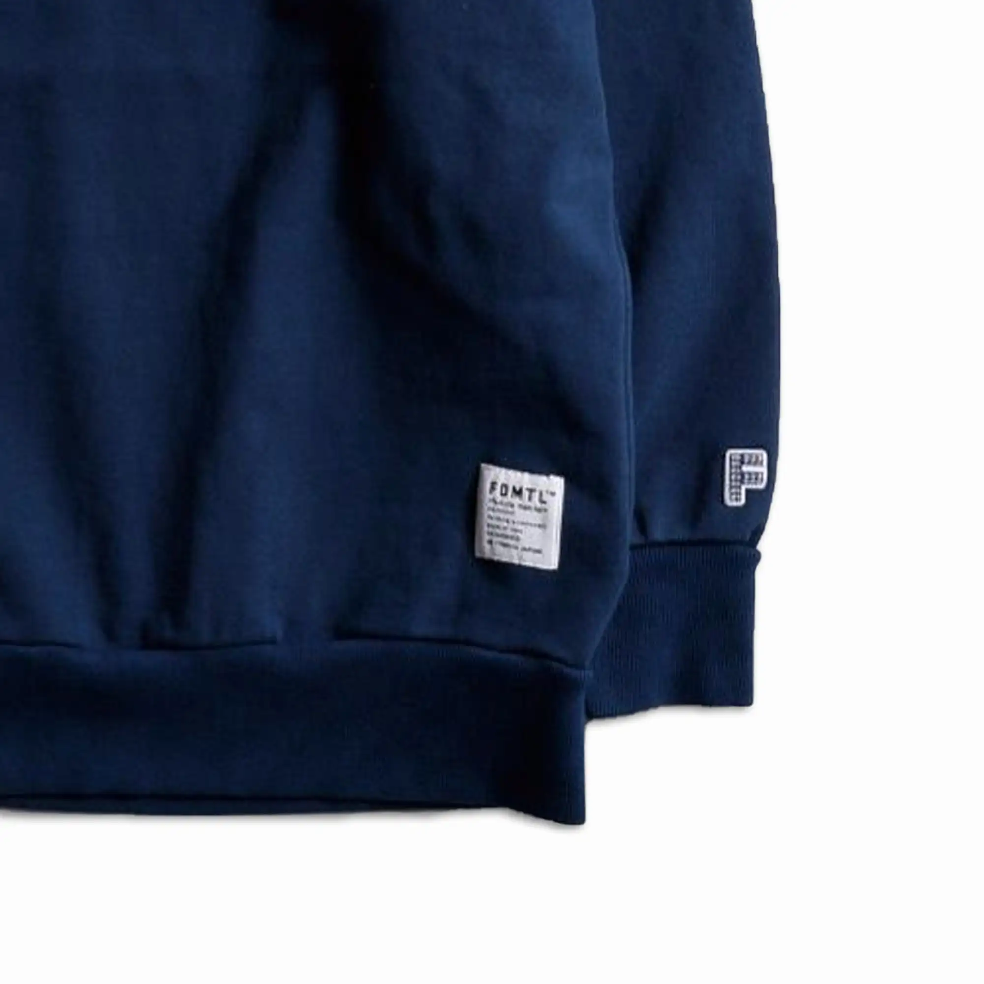 EMBROIDERY LOGO HOODIE 'BLUE'